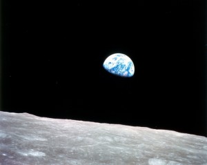 NASA photo of the earth from Apollo 8