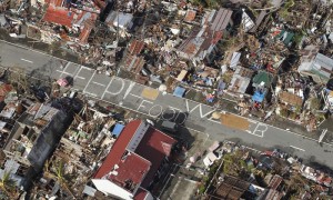 Climate change destroys Philippine cities